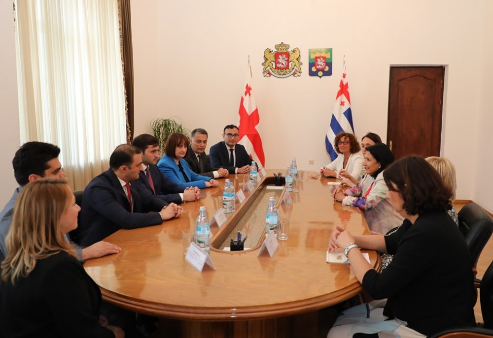 პრეზიდენტი აჭარის ხელისუფლების წარმომადგენლებს შეხვდა