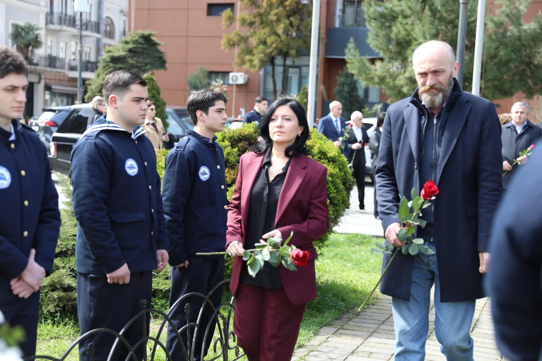 ბათუმისათვის ბრძოლებში დაღუპულები გაიხსენეს