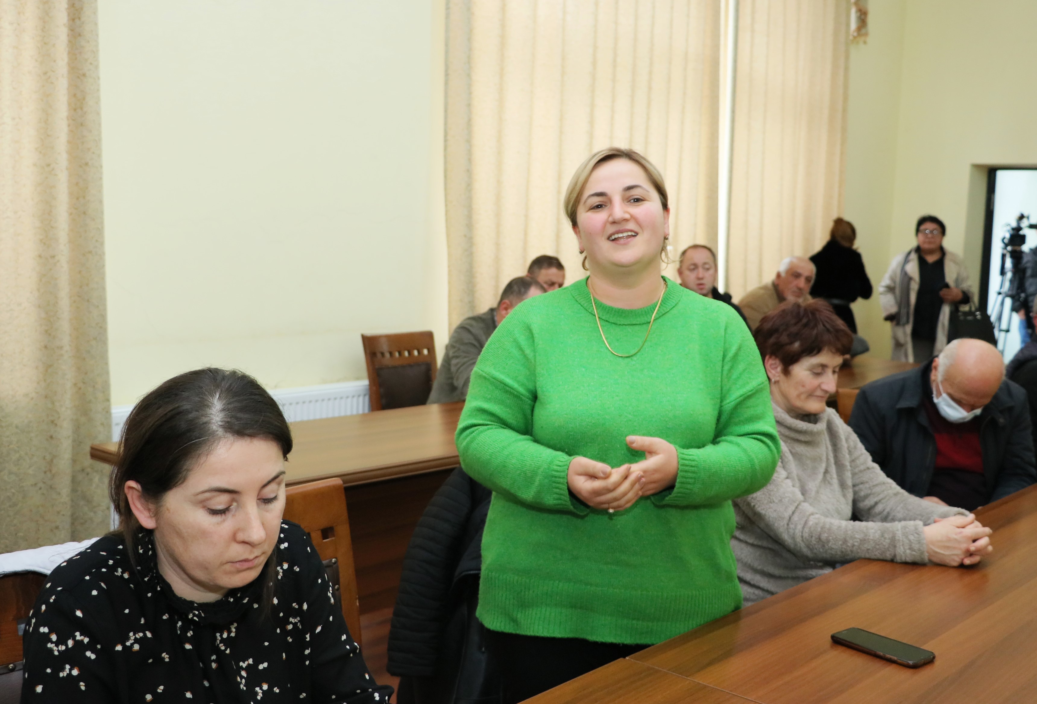 კომიტეტის გასვლითი სხდომა ხელვაჩაურში