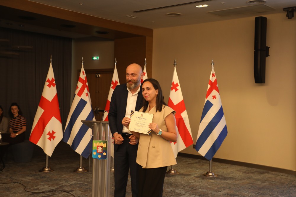 ''პროექტი ჩემს გაკვეთილზე'' გამარჯვებულების დაჯილდოება