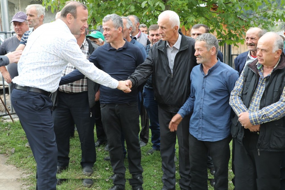 შეხვედრა შუახევის მოსახლეობასთან