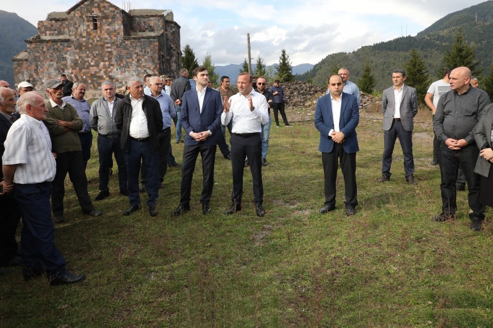 შეხვედრა შუახევის მოსახლეობასთან