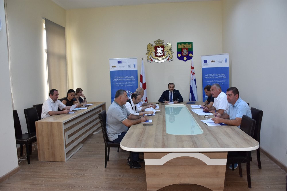 უმაღლესი საბჭოს ღია მმართველობის საბჭოს სხდომა