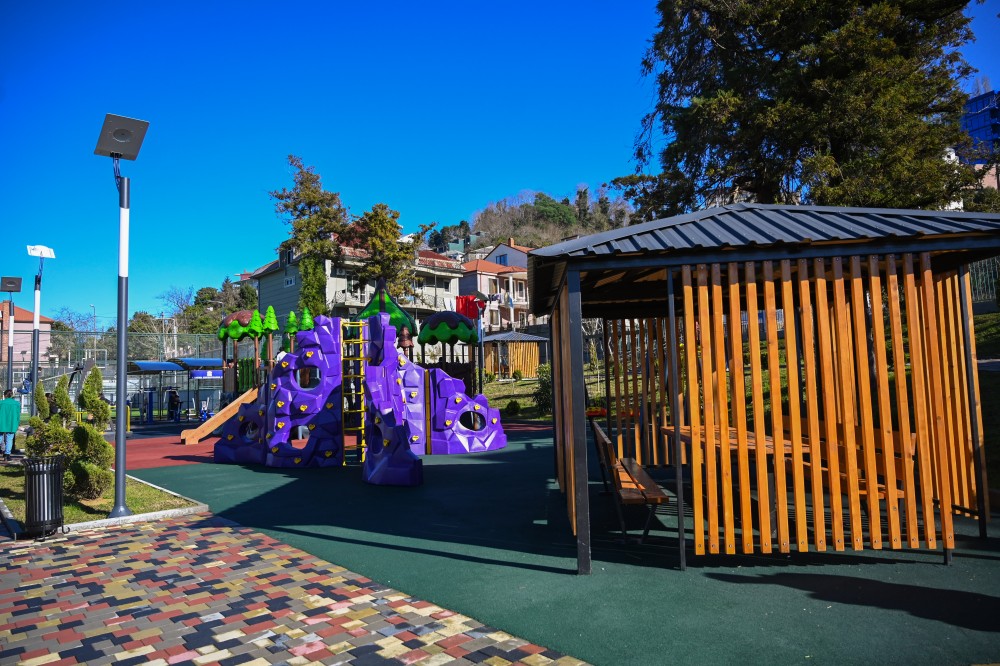 ბათუმს კიდევ ერთი ახალი რეკრეაციული სივრცე შეემატა