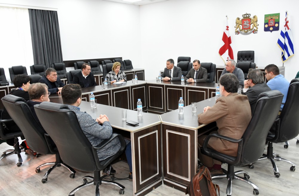 დავით გაბაიძემ კომპანია „ბალტის“ წარმომადგენლებს უმასპინძლა