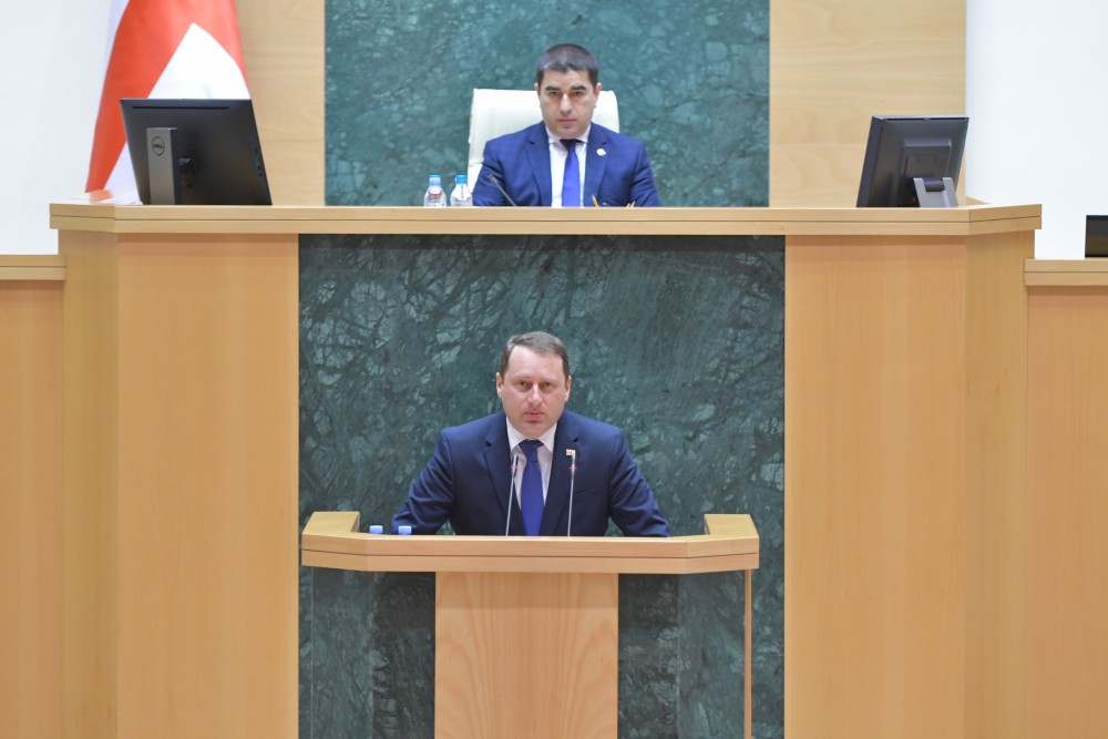 პარლამენტში საკანონმდებლო ინიციატივა ლადო მგალობლიშვილმა წარადგინა