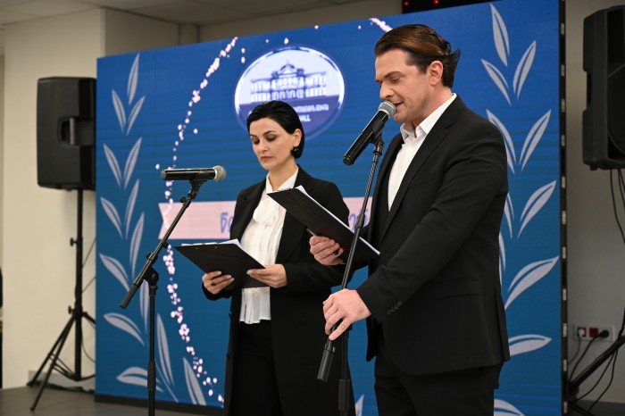 რამაზ ჯინჭარაძე წარმატებული სპორტსმენების, მწვრთნელების, სპორტის სფეროში მოღვაწეთა დაჯილდოების ცერემონიას დაესწრო