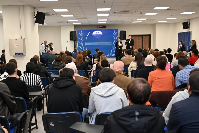 რამაზ ჯინჭარაძე წარმატებული სპორტსმენების, მწვრთნელების, სპორტის სფეროში მოღვაწეთა დაჯილდოების ცერემონიას დაესწრო