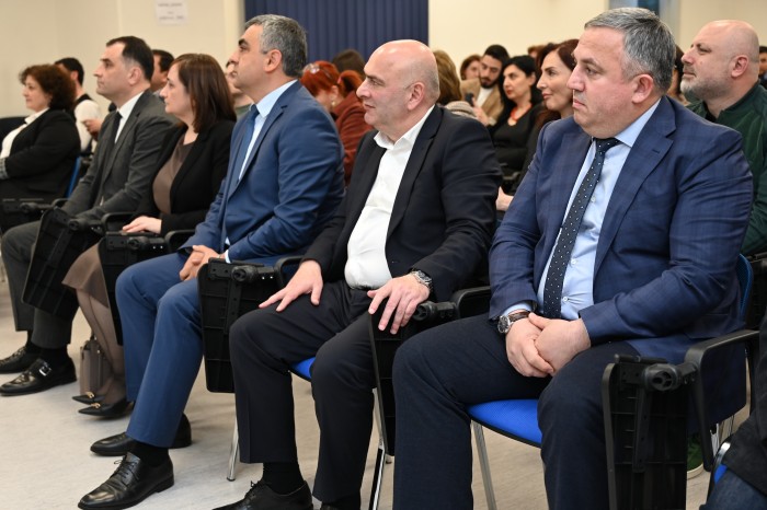 რამაზ ჯინჭარაძე წარმატებული სპორტსმენების, მწვრთნელების, სპორტის სფეროში მოღვაწეთა დაჯილდოების ცერემონიას დაესწრო