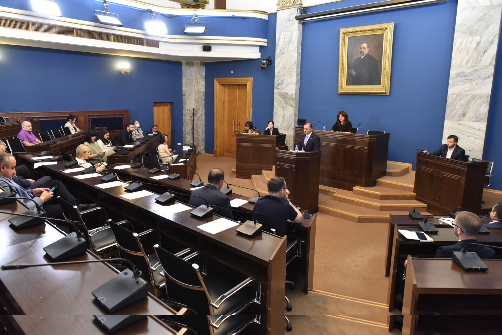 დავით გაბაიძემ,  საქართველოს პარლამენტის გარემოს დაცვისა და ბუნებრივი რესურსების კომიტეტის სხდომაზე, უმაღლესი საბჭოს მორიგი საკანონმდებლო ინიციატივა წარადგინა