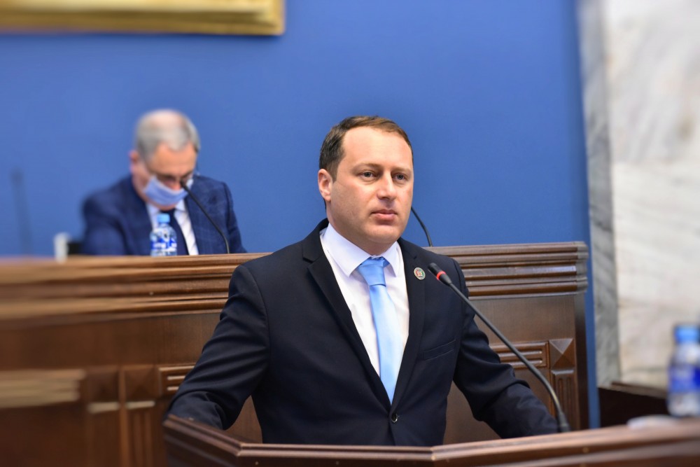 ლადო მგალობლიშვილმა პარლამენტის საფინანსო საბიუჯეტო კომიტეტის სხდომაზე აჭარის უმაღლესი საბჭოს საკანონმდებლო ინიციატივა წარადგინა