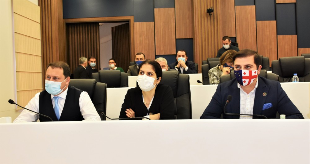 ფრაქცია „ქართული ოცნების“ სხდომა