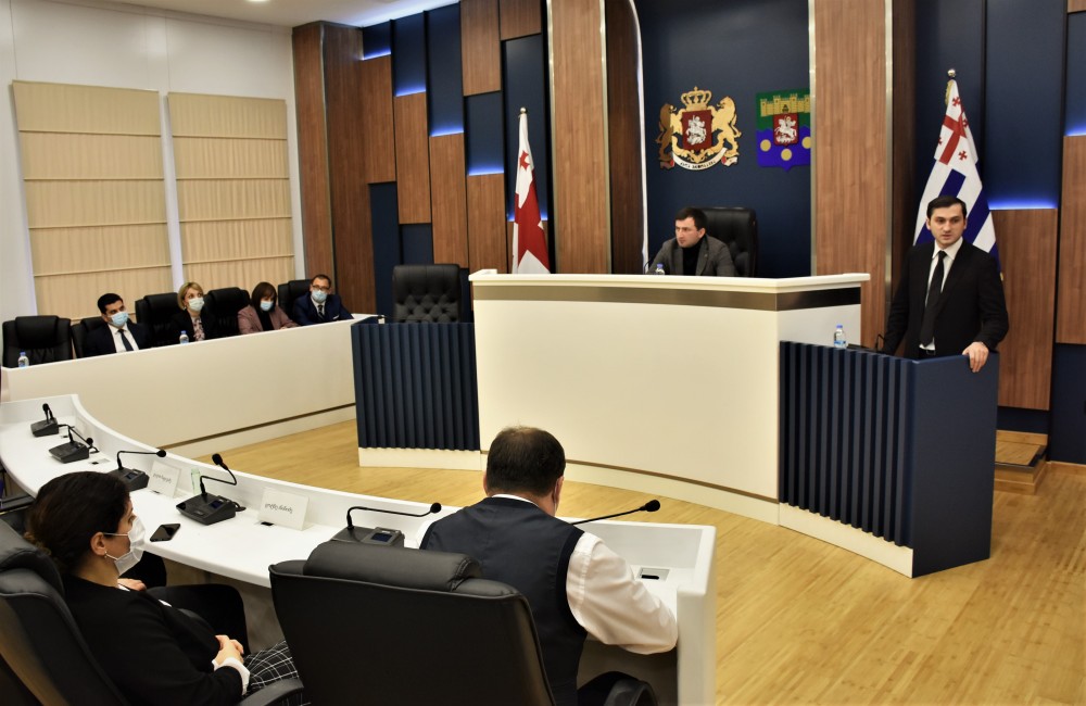 ფრაქცია „ქართული ოცნების“ სხდომა