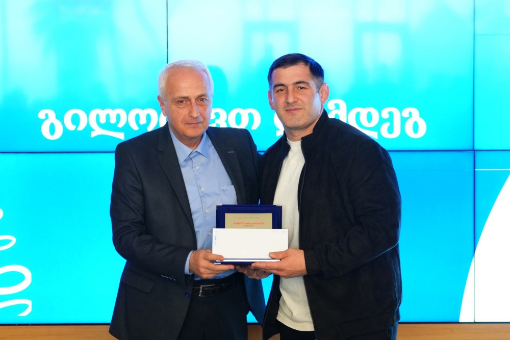 წლის წარმატებული სპორტსმენების დაჯილდოება