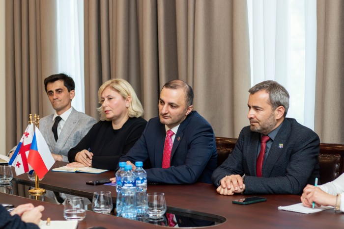 დავით გაბაიძემ პეტრ კუბერნატს უმასპინძლა