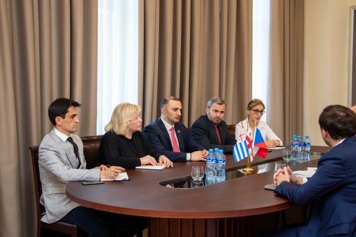 დავით გაბაიძემ პეტრ კუბერნატს უმასპინძლა