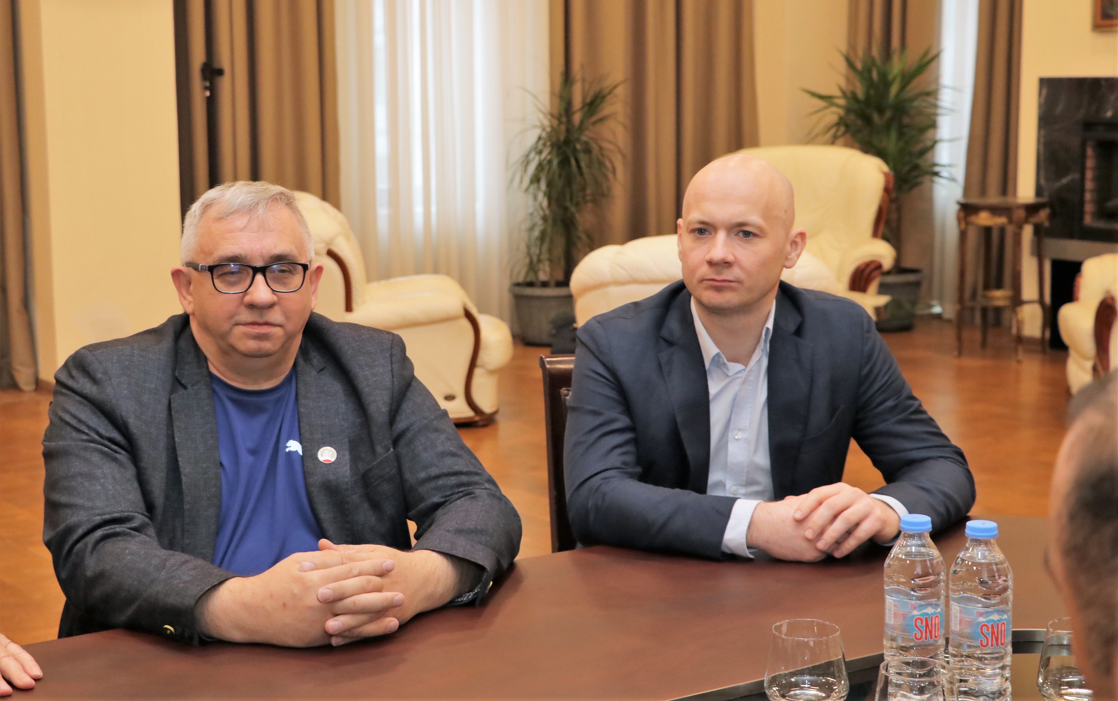 დავით გაბაიძემ პოლონეთის ქვემო სილეზიის სავოევოდოს წარმომადგენლებს უმასპინძლა