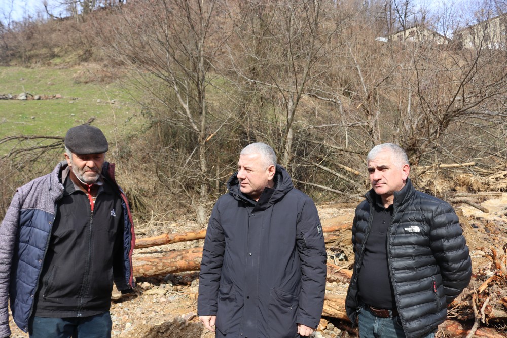 ხულოს მუნიციპალიტეტში სტიქიის სალიკვიდაციო სამუშაოები აქტიურად მიმდინარეობს    