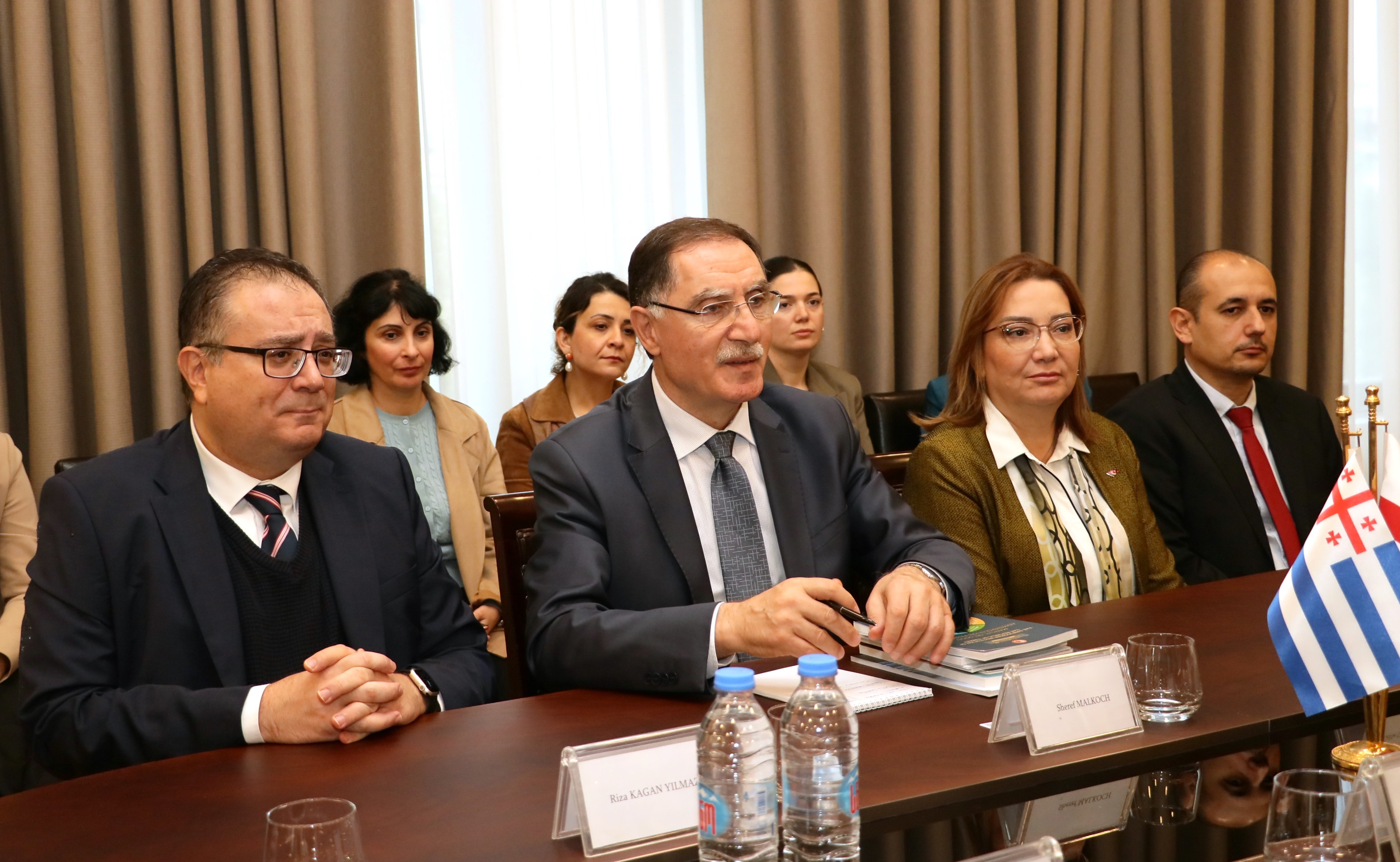 დავით გაბაიძემ თურქეთის რესპუბლიკის მთავარ ომბუდსმენს - შერეფ მალქოჩს უმასპინძლა