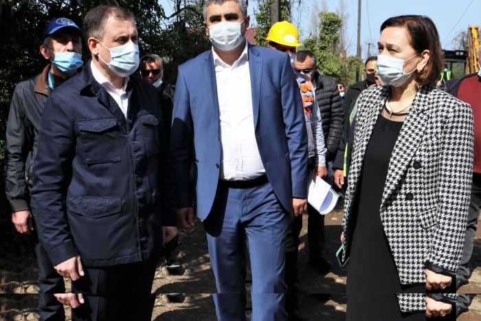 ფატი ხალვაში სასოფლო გზების სარებილიტაციო სამუშაოებს გაეცნო