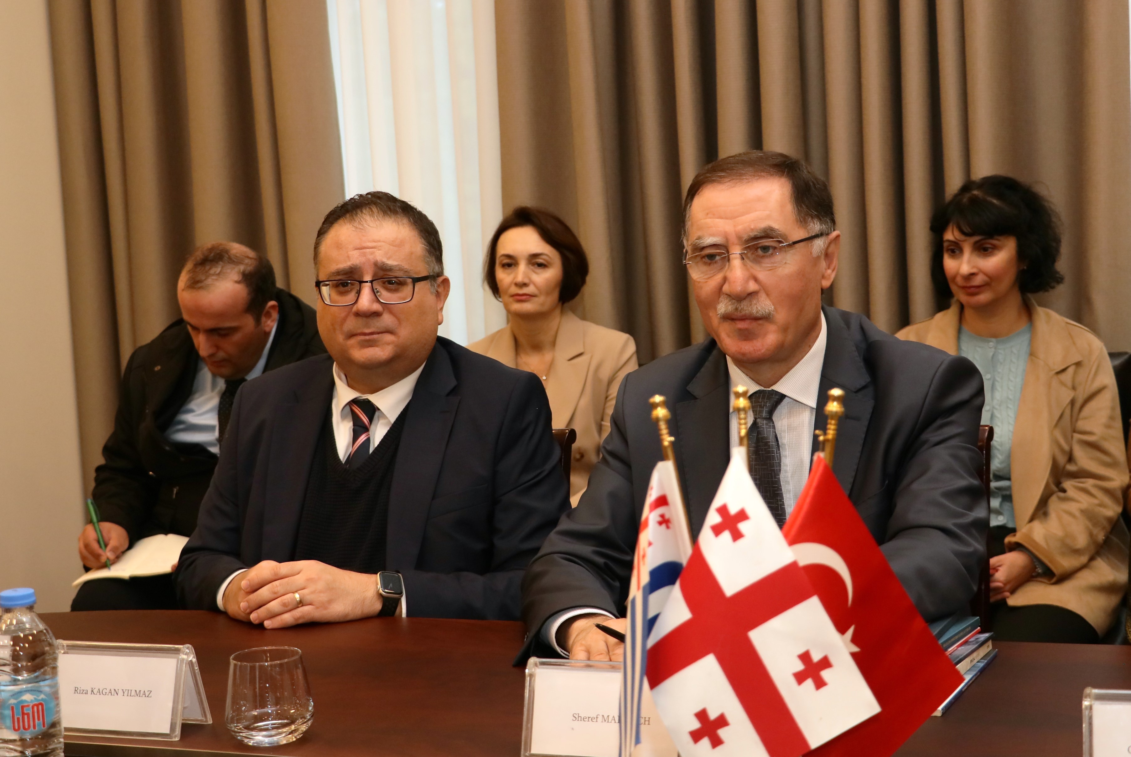 დავით გაბაიძემ თურქეთის რესპუბლიკის მთავარ ომბუდსმენს - შერეფ მალქოჩს უმასპინძლა