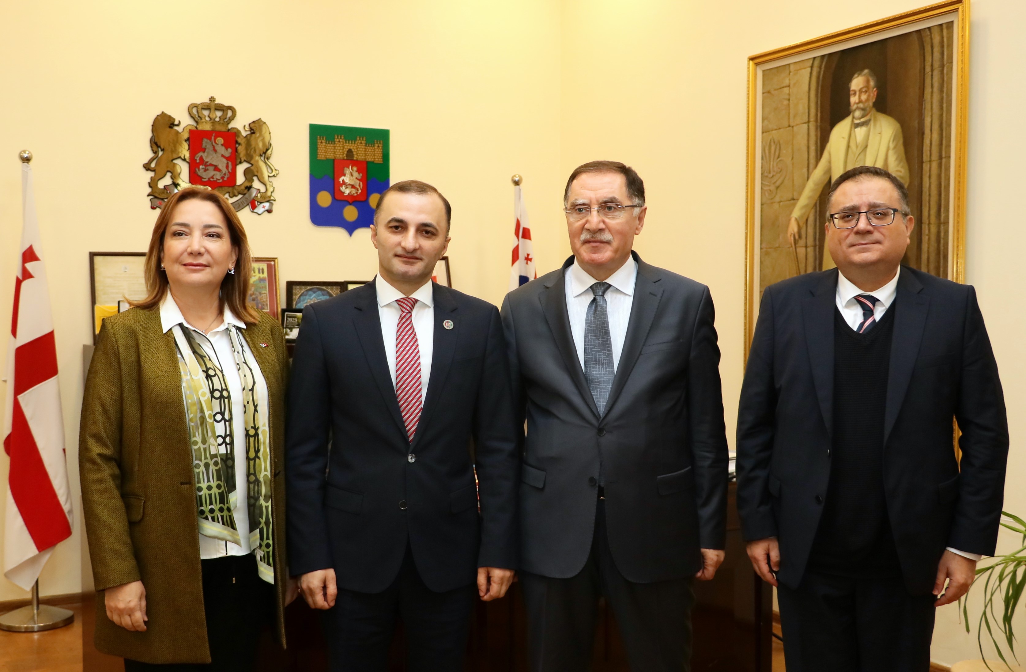 დავით გაბაიძემ თურქეთის რესპუბლიკის მთავარ ომბუდსმენს - შერეფ მალქოჩს უმასპინძლა