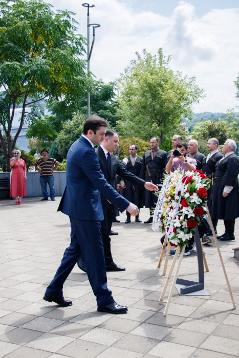 ბათუმში შინდისის გმირები გაიხსენეს