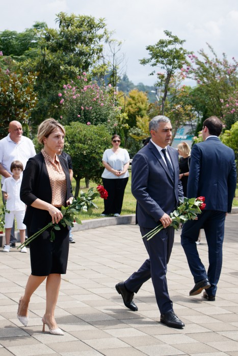 ბათუმში შინდისის გმირები გაიხსენეს