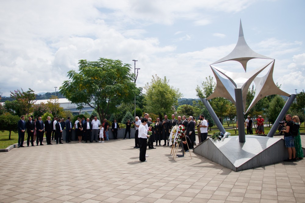 ბათუმში შინდისის გმირები გაიხსენეს