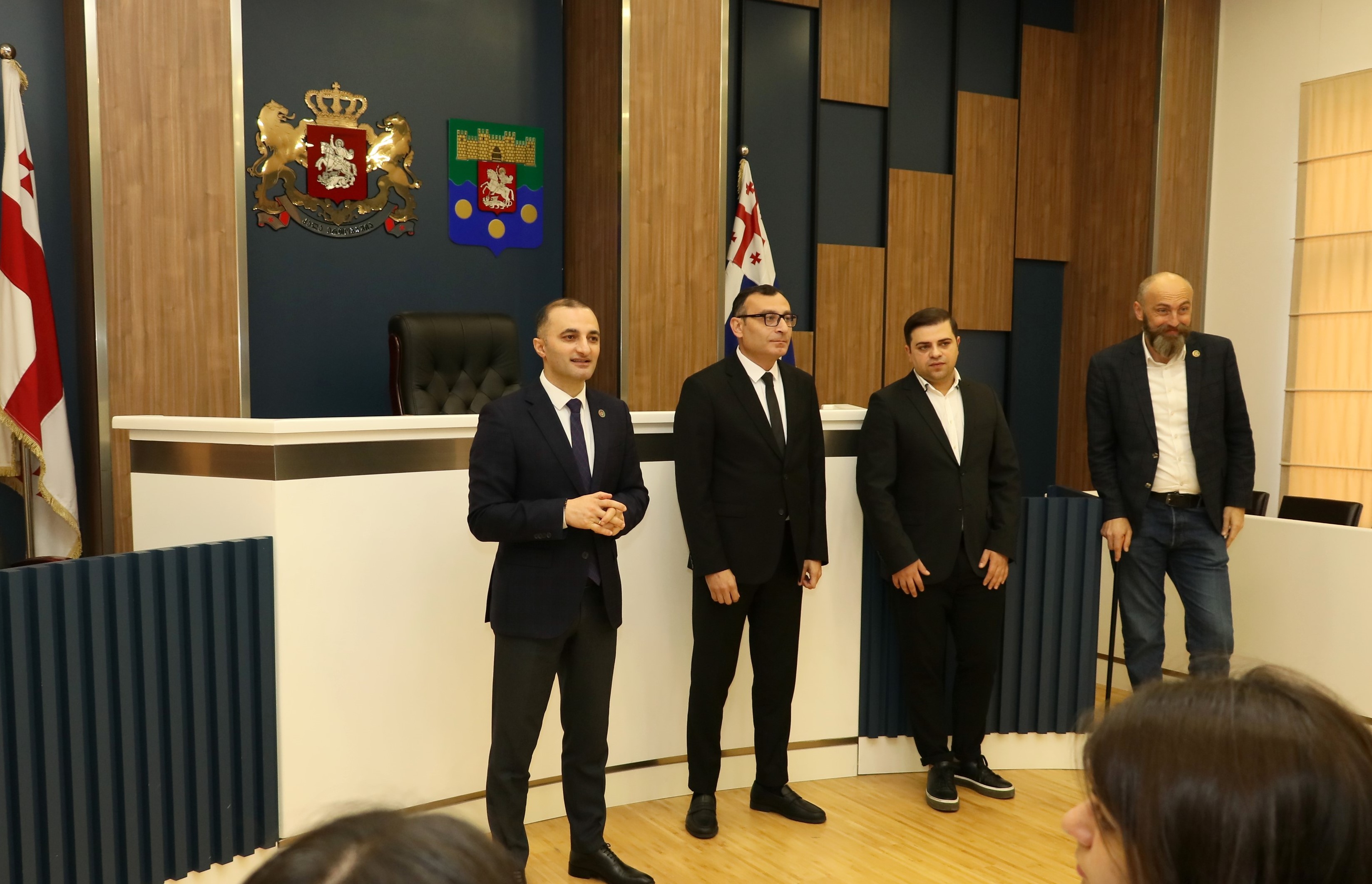 სტუდენტური პროექტის - „ვიზიტების“ მონაწილეები აჭარის უმაღლეს საბჭოში