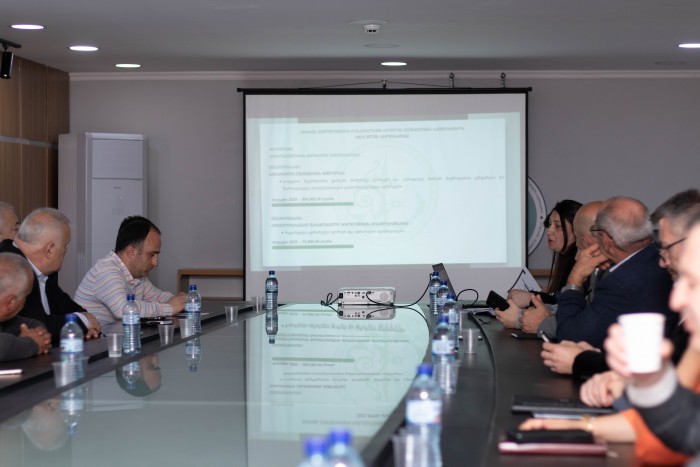 შეხვედრა აჭარის სოფლის მეურნეობის სამინისტროში