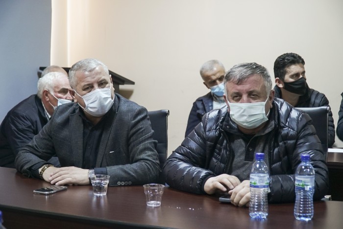 ფრიდონ ფუტკარაძე ქედის მუნიციპალიტეტის მეწარმეებთან გამართულ შეხვედრას ესწრებოდა.