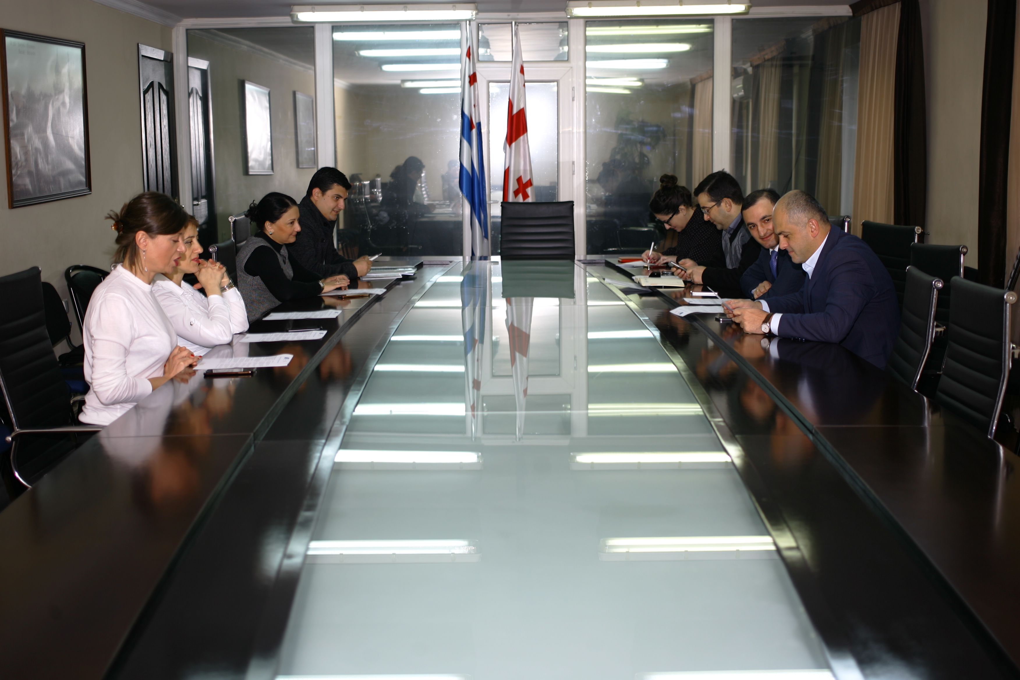    საინფორმაციო შეხვერდა აჭარის ფინანსთა და ეკონომიკის სამინისტროში