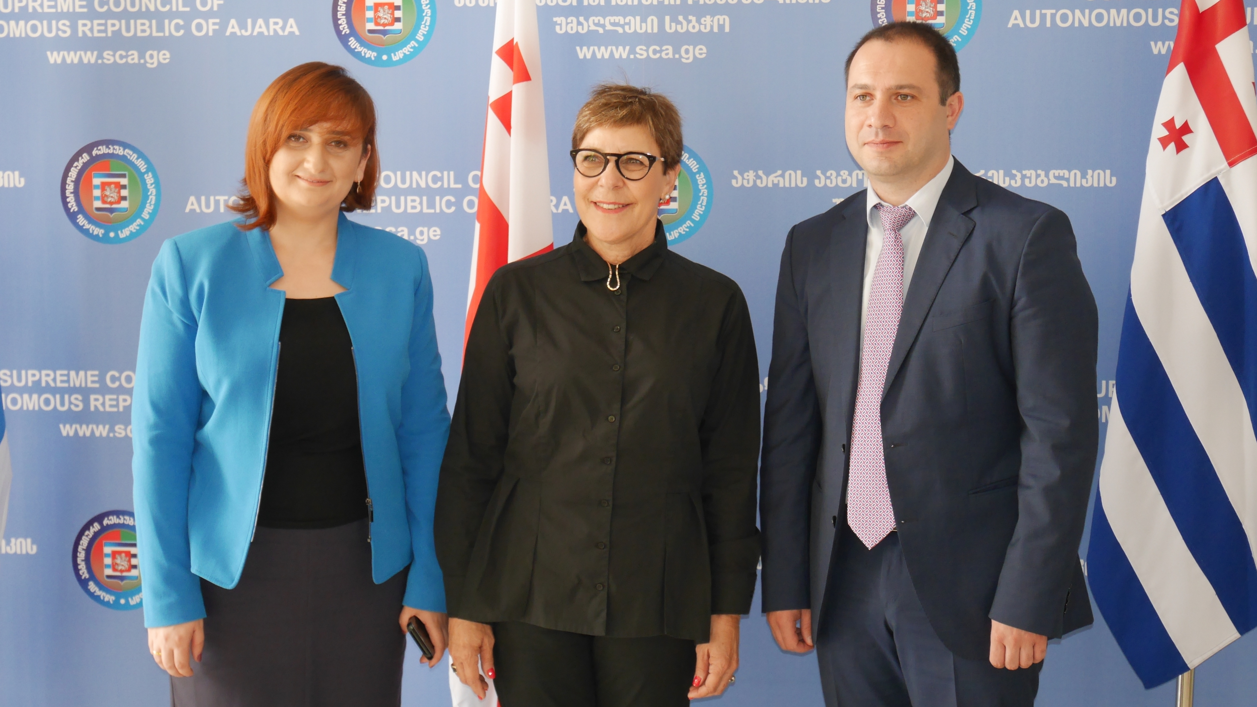 შეხვედრა ისრაელის ქნესეთის წარმომადგენლებთან