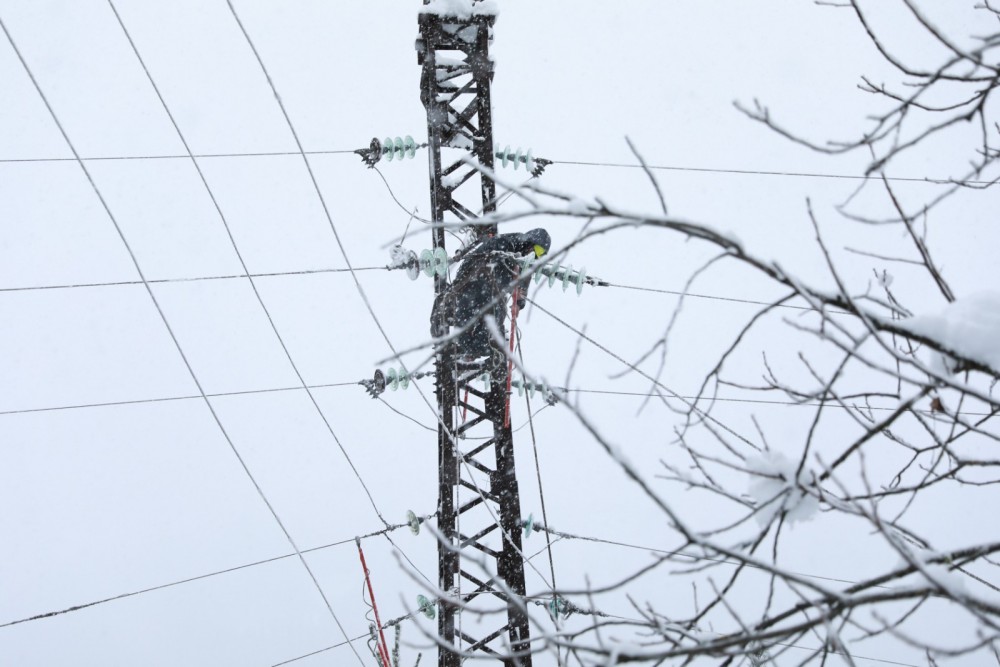 ვახტანგ ბერიძე, ხულოში, დიდთოვლობით გამოწვეული პრობლემების სალიკვიდაციო სამუშაოებს გაეცნო