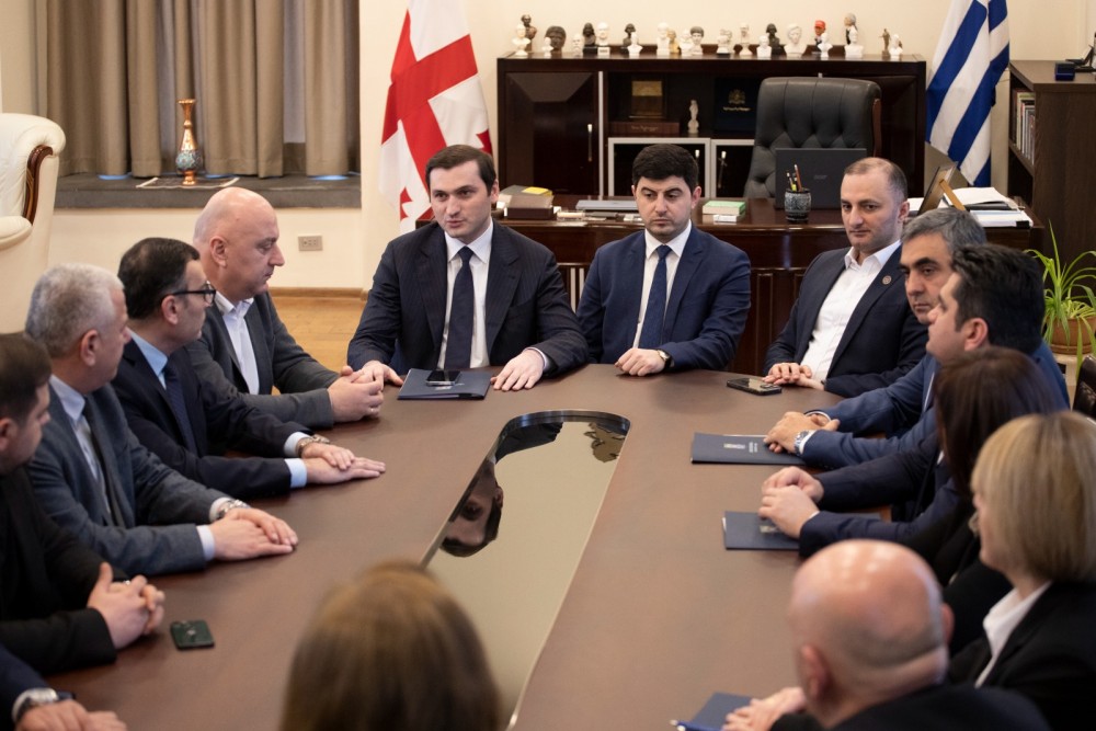 ფრაქცია “ქართული ოცნების”  სხდომა