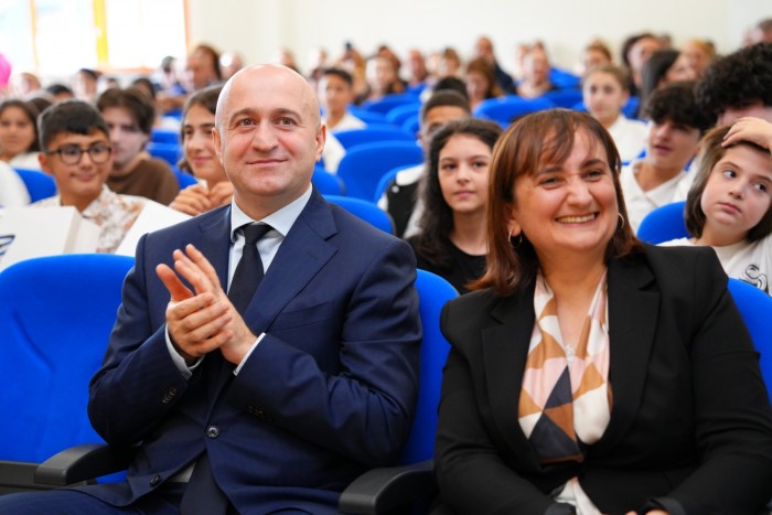 კონკურსებსა და საგნობრივ ოლიმპიადებში გამარჯვებულთა დაჯილდოება