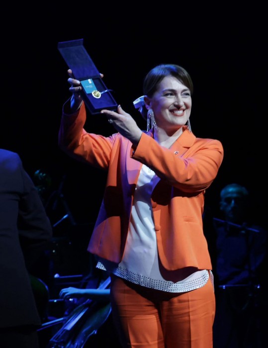 მასწავლებლის ეროვნული პრემიის დაჯილდოების ცერემონია