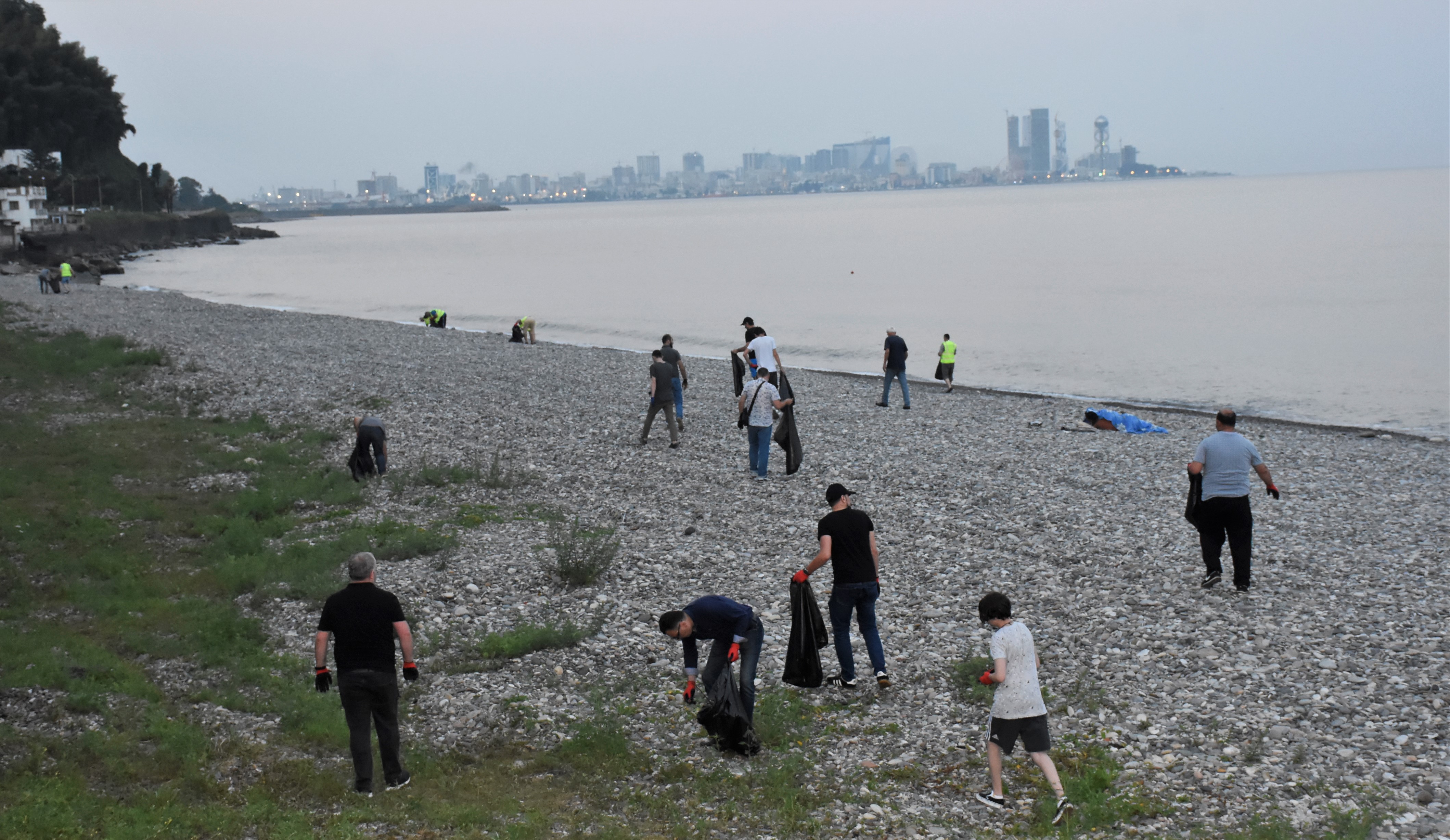 ტიტე აროშიძემ დასუთავების აქციაში მიიღო მონაწილეობა