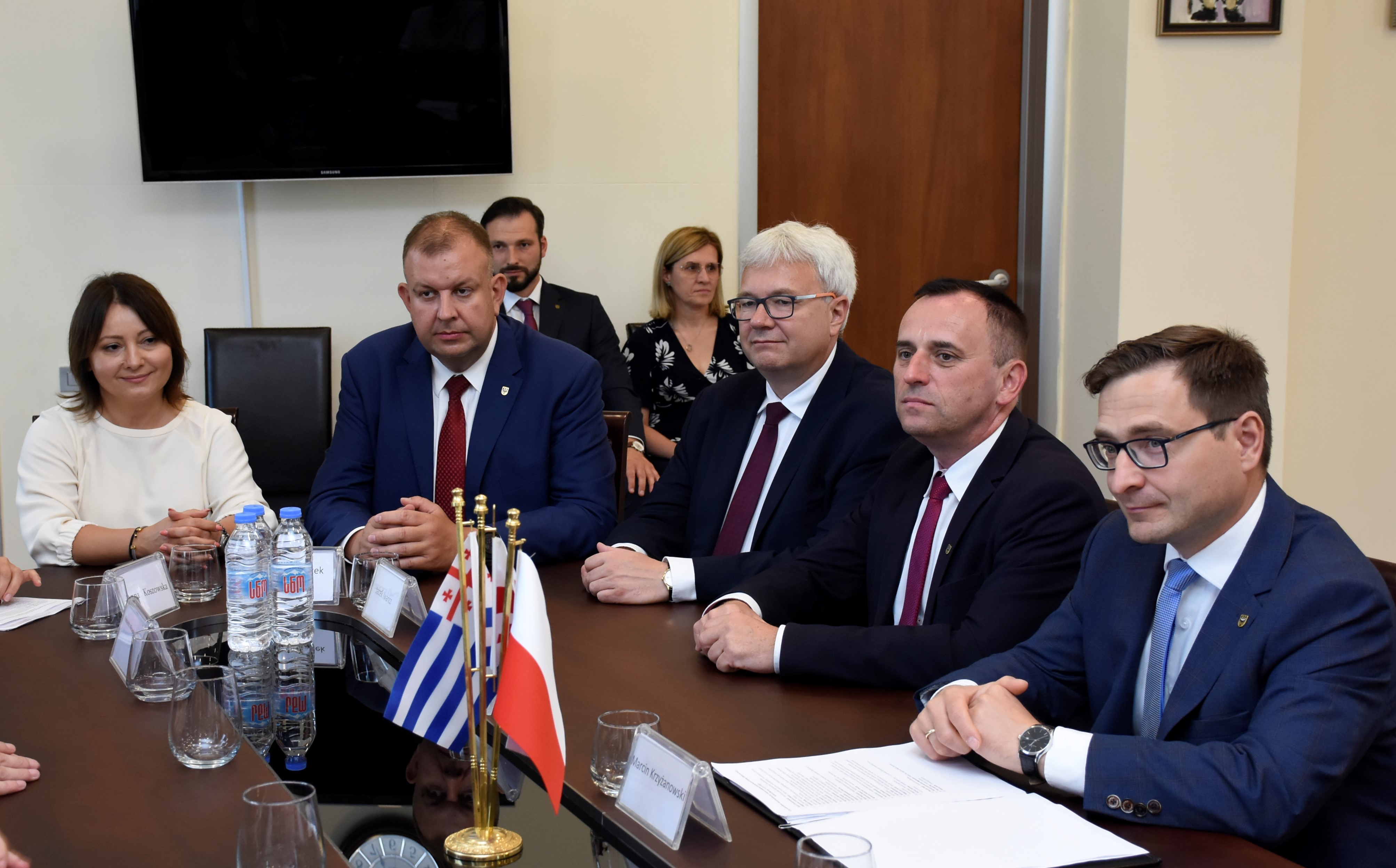 აჭარის უმაღლეს საბჭოში პოლონეთის ქვემო სილეზიის დელეგაციას  უმასპინძლეს