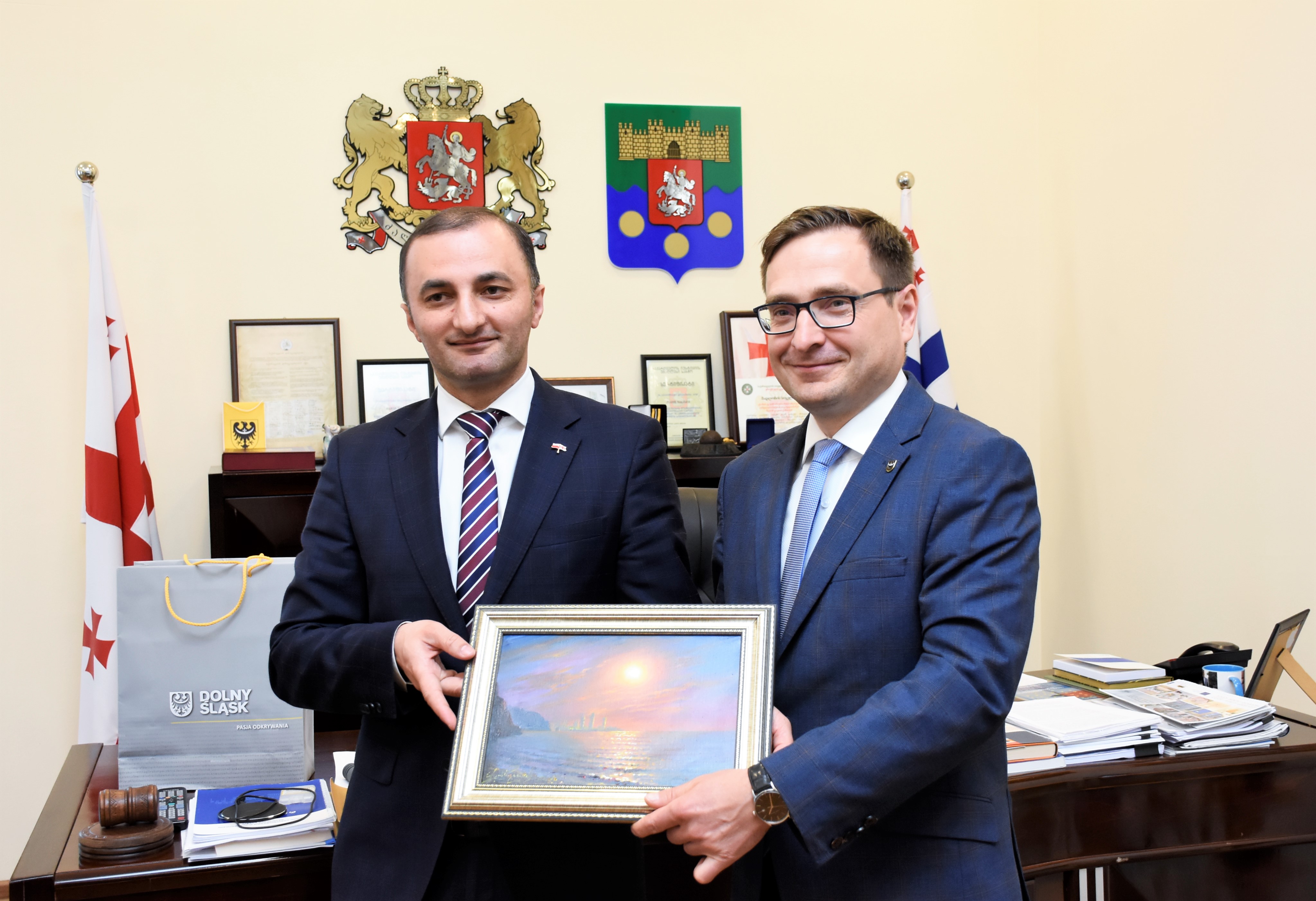 აჭარის უმაღლეს საბჭოში პოლონეთის ქვემო სილეზიის დელეგაციას  უმასპინძლეს