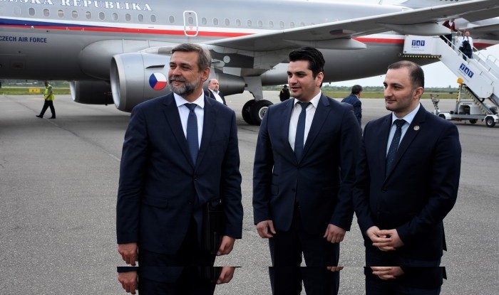 ბათუმს ჩეხეთის რესპუბლიკის პარლამენტის სენატის პრეზიდენტი ეწვია