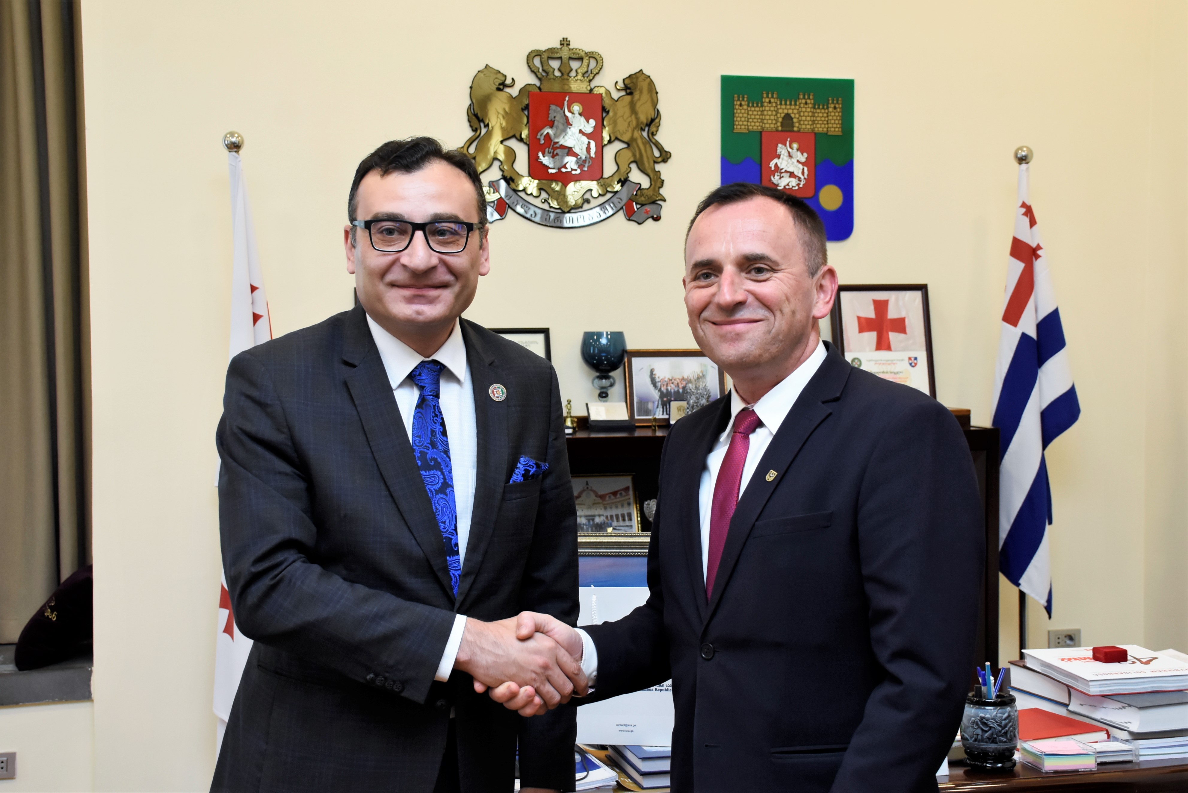 აჭარის უმაღლეს საბჭოში პოლონეთის ქვემო სილეზიის დელეგაციას  უმასპინძლეს