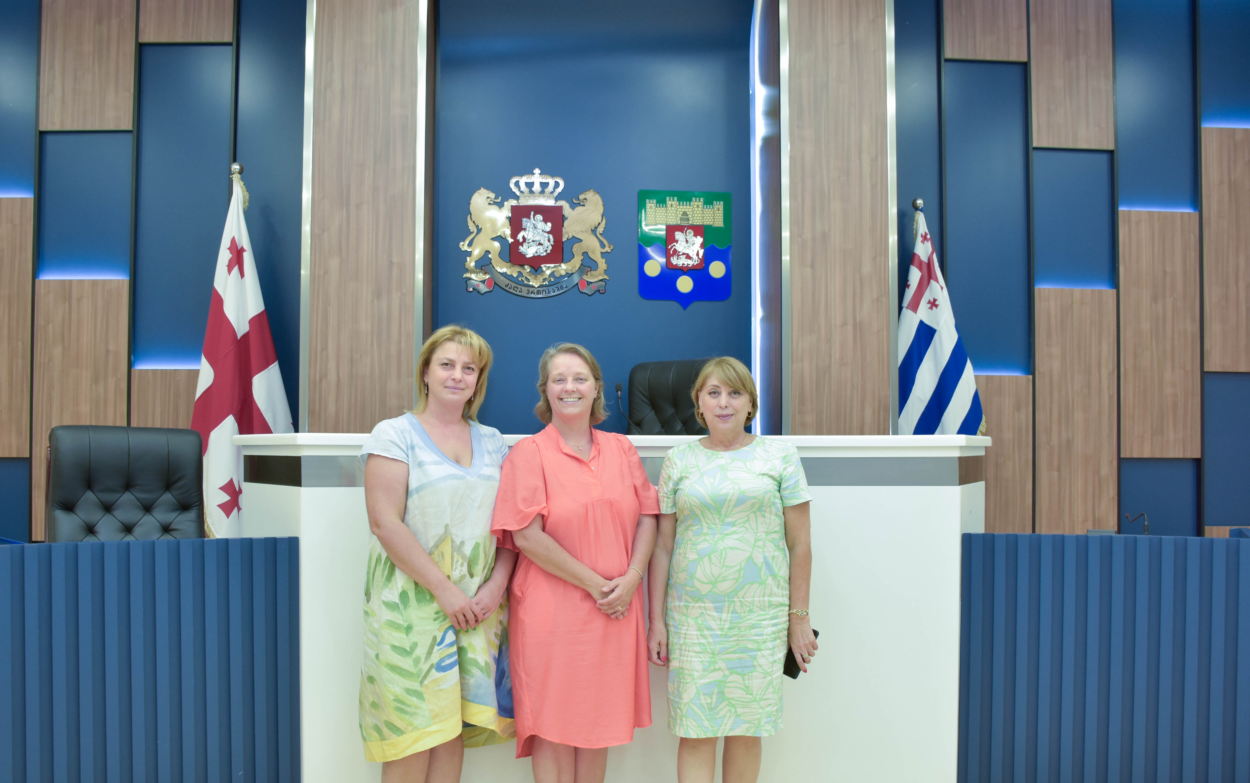      ცოტნე ანანიძემ და ილია ვერძაძემ მშვიდობისა და უსაფრთხოების საკითხებში საერთაშორისო ექსპერტს უმასპინძლეს