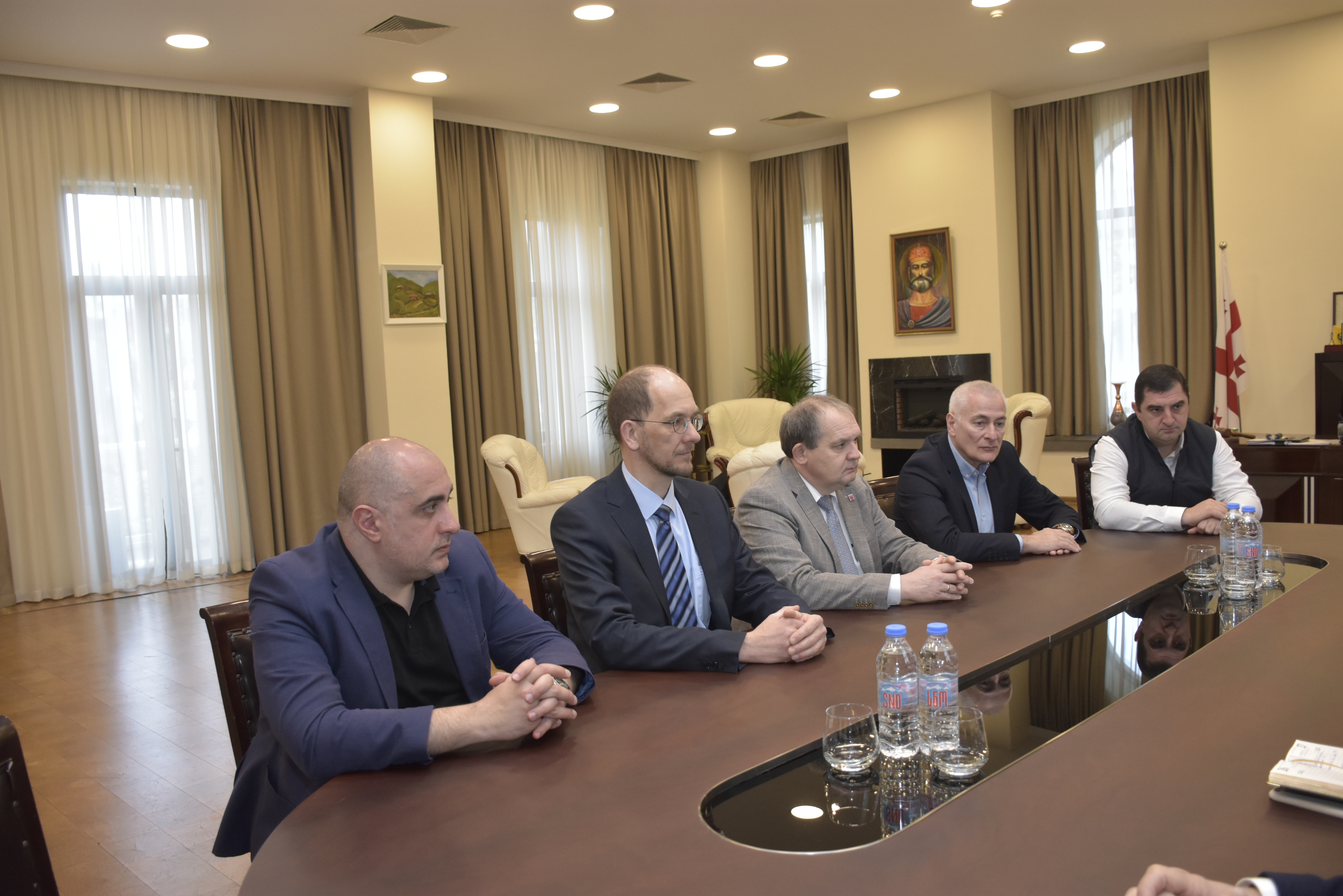 დავით გაბაიძემ გერმანიის განვითარებისა და რეკონსტრუქციის ბანკის, გერმანიის ჰესენის მიწის სატყეო სააგენტოსა და ბუნების დაცვის მსოფლიო ფონდის წარმომადგენლებს უმასპინძლა