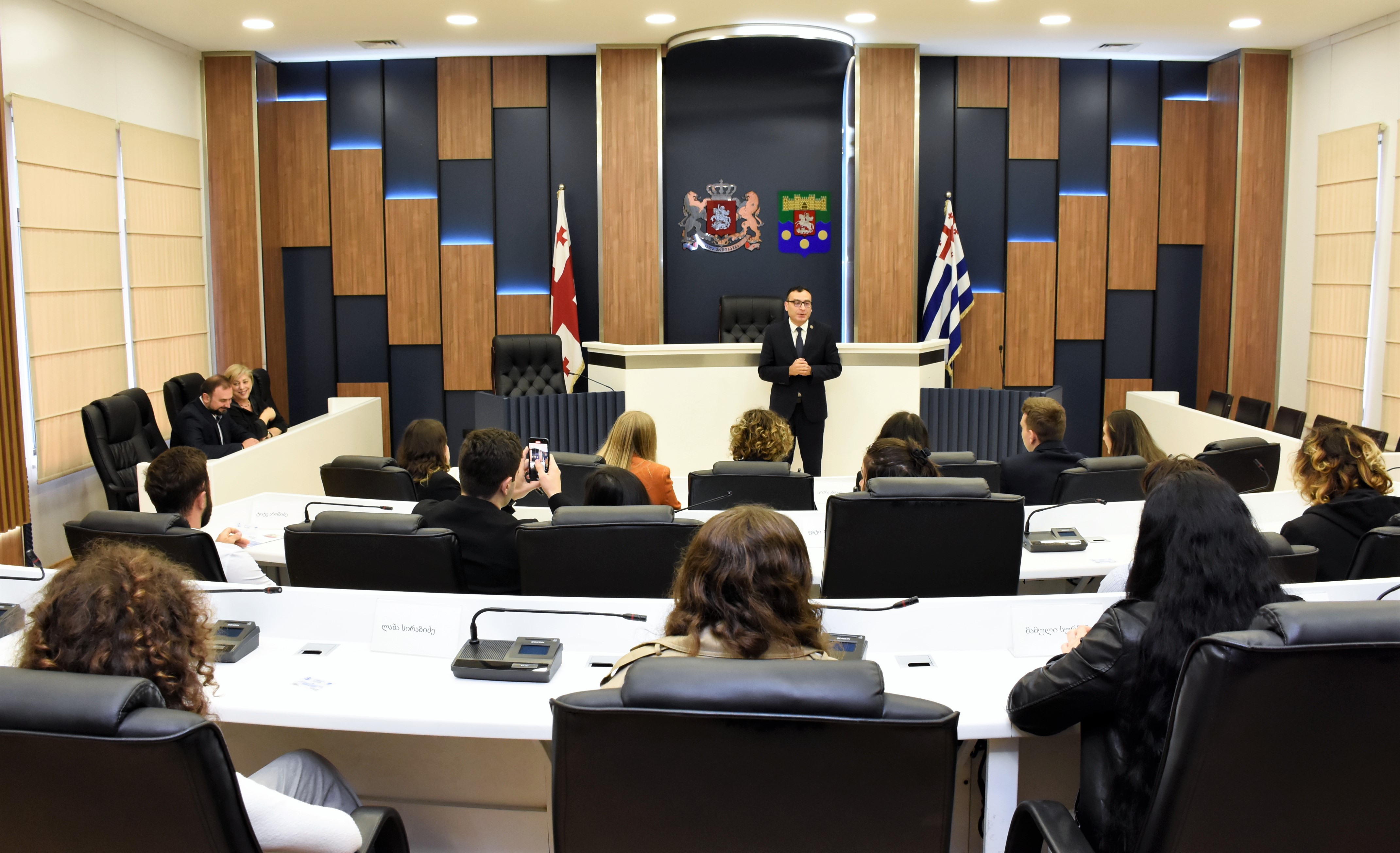 მორიგი ექსკურსია&nbsp; აჭარის უმაღლეს საბჭოში