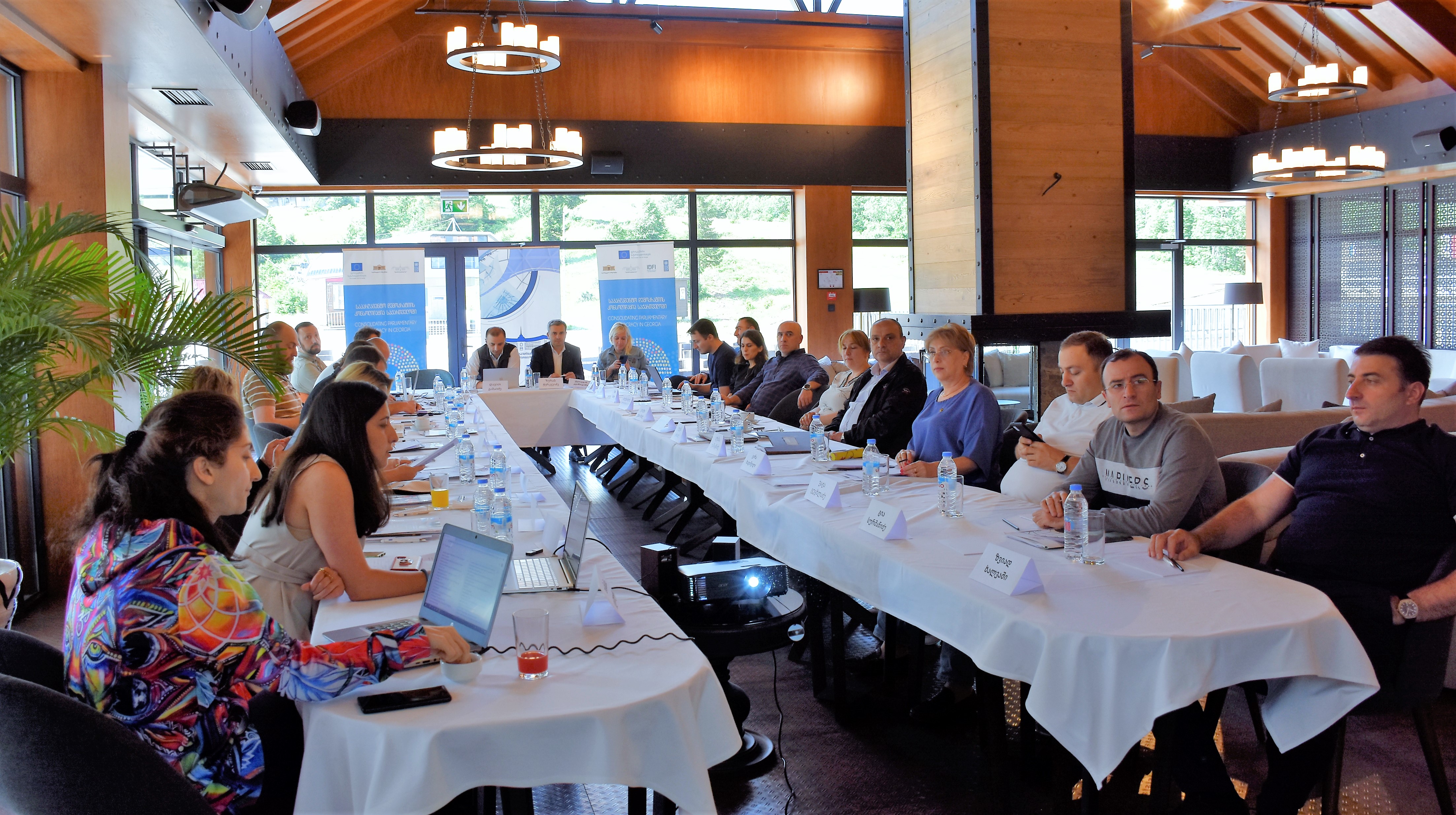 უმაღლესი საბჭოს ღია მმართველობის საბჭოსა და საკონსულტაციო ჯგუფის  სამუშაო შეხვედრა 