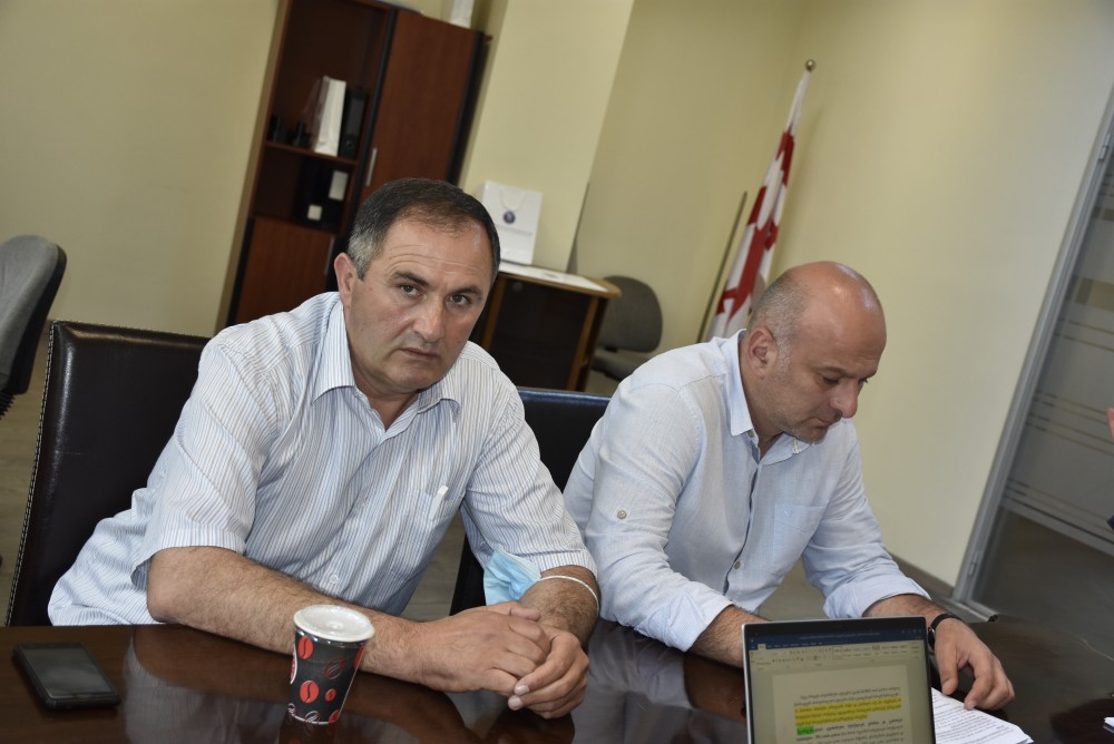 ოპოზიციურ ფრაქციაში ფინანსთა და ეკონომიკის მინისტრს მოუსმინეს