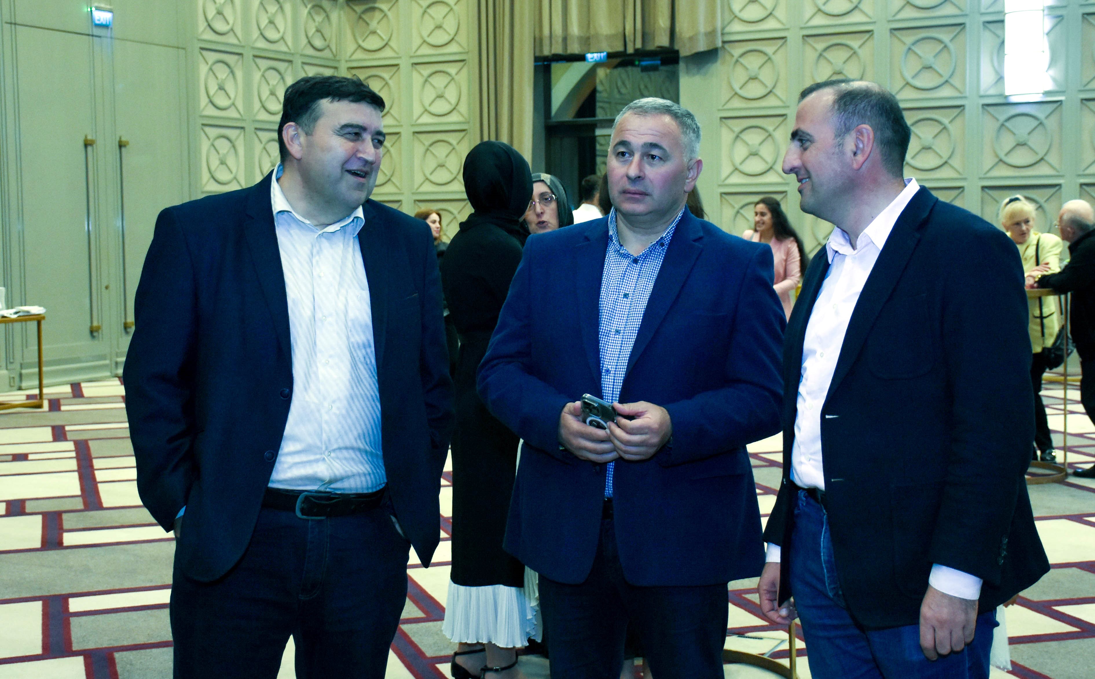 უმაღლესი საბჭოს წევრები, თურქეთის რესპუბლიკის დაარსებიდან 100 წლისადმი მიძღვნილ საიუბილეო ღონისძიებას დაესწრნენ