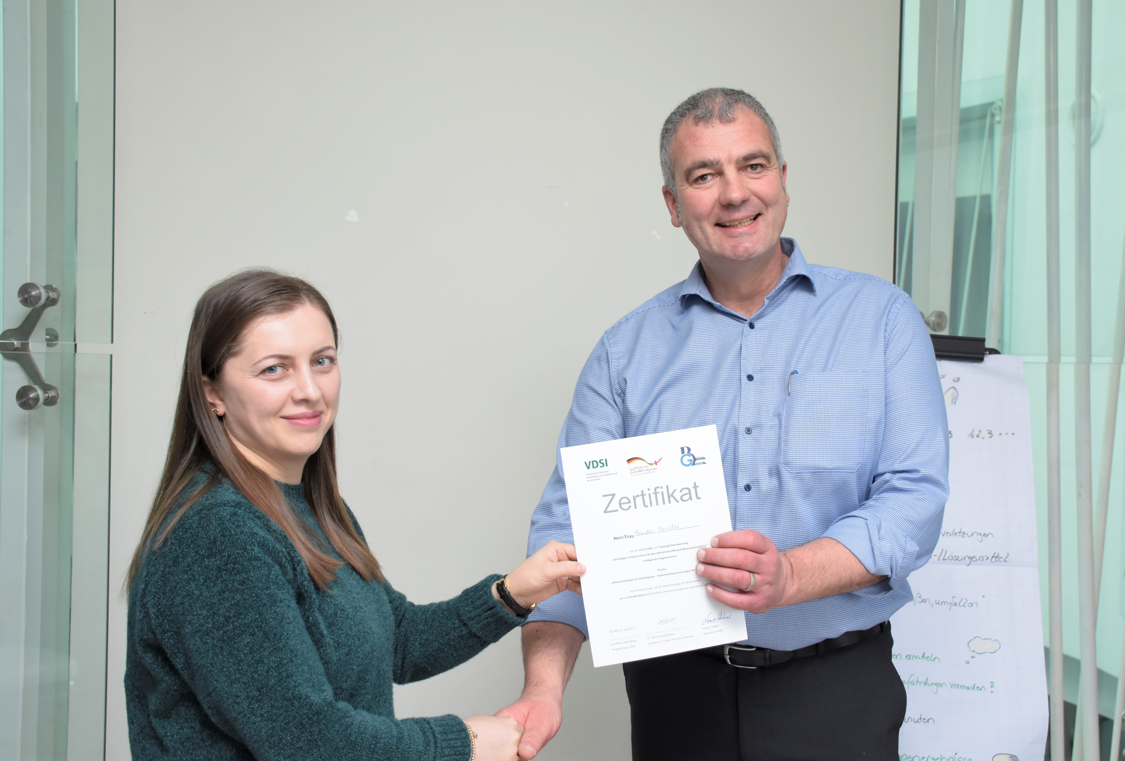 აჭარის უმაღლეს საბჭოში, უსაფრთხო გარემოს შექმნის მიზნით,  ტრენინგი ჩატარდა